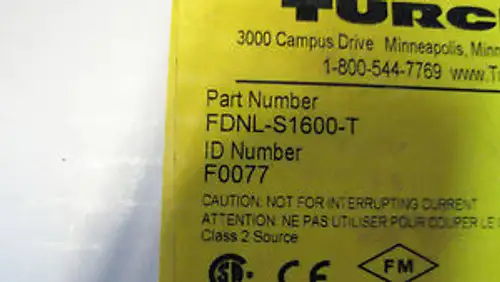 Turck FDNL-S1600-t F0077