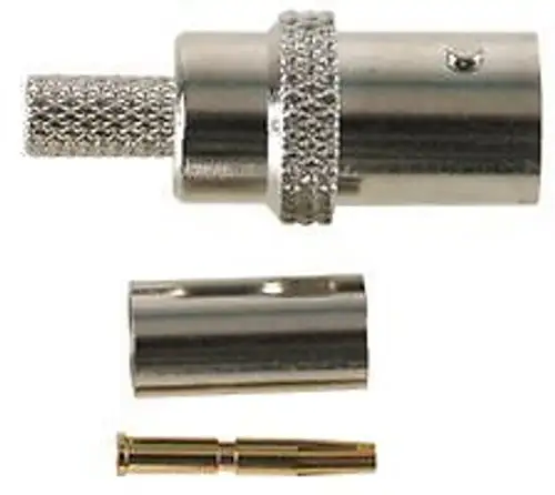Te Connectivity 5-1634514-0 Rf/Coaxial Bnc Jack Str 75 Ohm Cri...(50 Pieces)