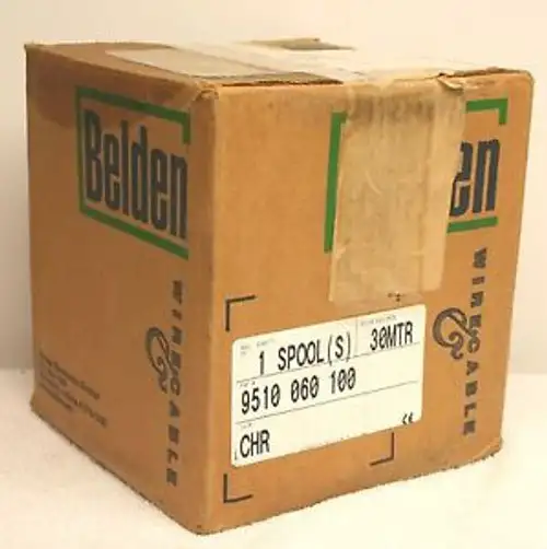 Belden 9510-060 Shielded Computer Cable 30M 100 Chr 060100