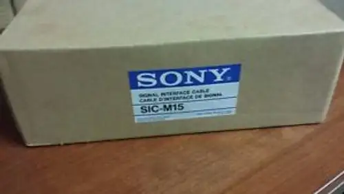 Sony Signal Interface Cable Sic-M15 Sicm15 Cable