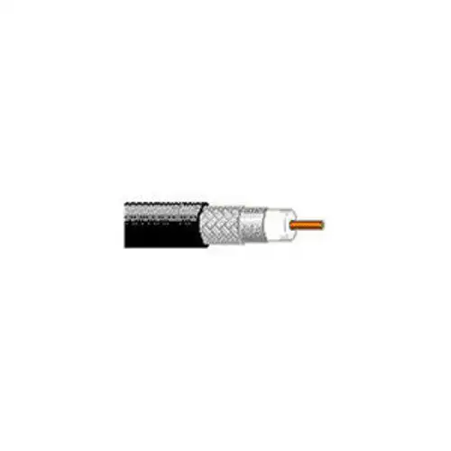 Belden 1829Ac Series 6 18 Awg Solid Coax- 1000Foot Black Bl-1829Ac-1000