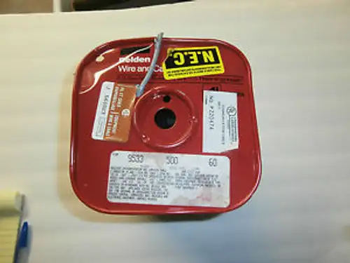 Belden 9533-500 Feet Rs232 Computer Cable 3 Conductor 24Awg Nos