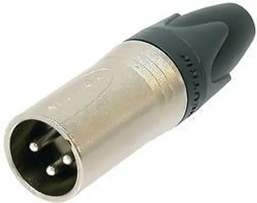 NEUTRIK NC3MXX-B 3POS XLR-Steckverbinder