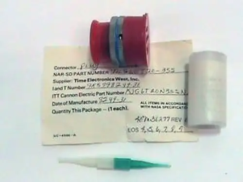 ITT Cannon Connector Plug NLS6GT20-35S / 9K5798249-31 KJG6T20N35SN16 NASA Spare