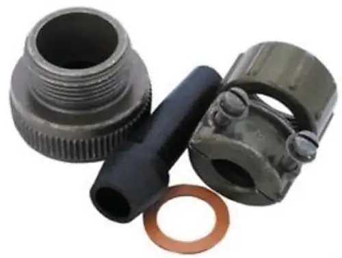 96F5892 Amphenol Industrial 9767-32-20 Circular Cable Clamp Size 32 Zinc Alloy