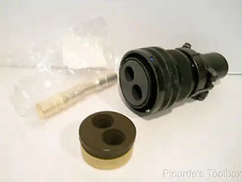New Amphenol 2P Sz32 Military Spec Connector Socket Plug GTC06F32-5S-025