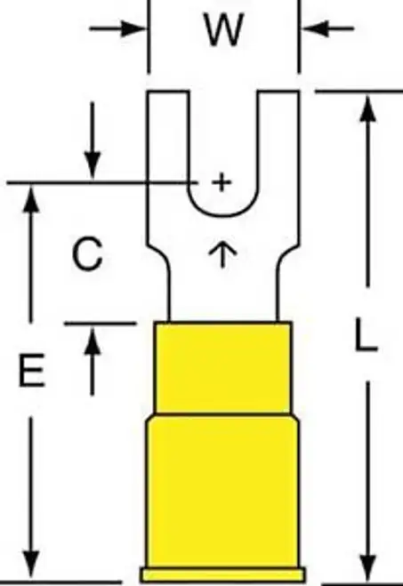 3M MV10-8FBK 12 to 10 AWG PK500 G5541593 đầu nối chạc