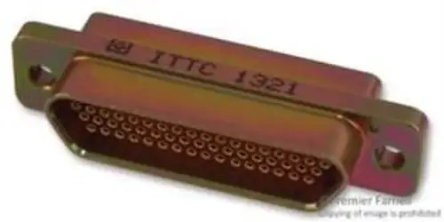 Connettore Micro-D Mdm-51Ssb di Itt Cannon Presa 51Pos a saldare