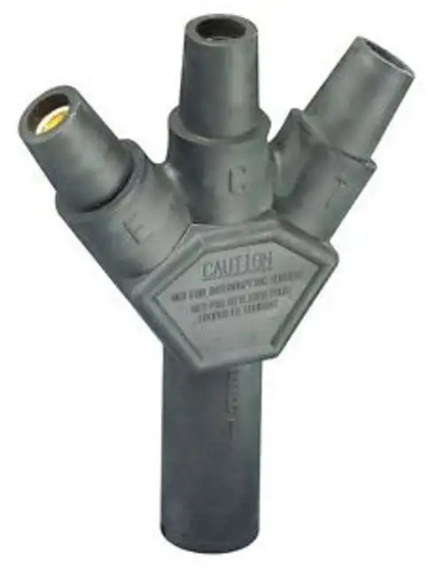 LEVITON 16A23-E Single Pole Cam Multi-way Connector Blk G8253707