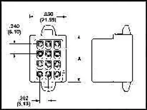 Te Connectivity / Amp 1-480277-0 Plug And Socket Connector Housing (100 Pieces)