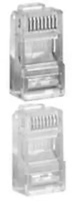 Multicomp Mtp-88U-S Cat5 Rj45 Modular Plug 8Pos 1 Port (100 Pieces)