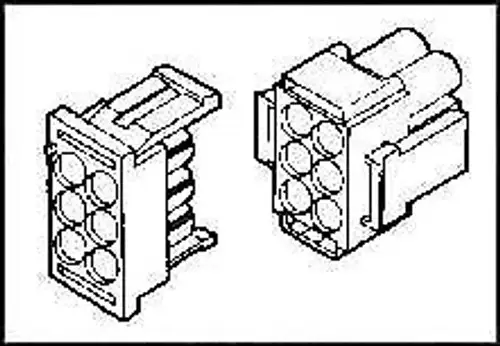 Te Connectivity / Amp 770020-1 Plug And Socket Connector Housing (100 Pieces)