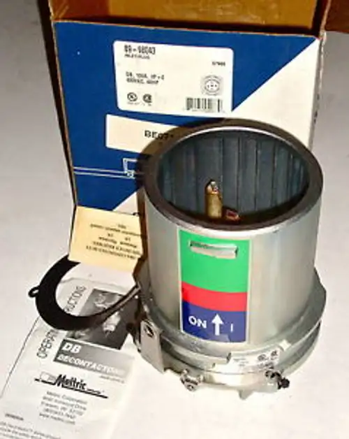 NEW MELTRIC DB100 480V 3 PLUG 89-98043