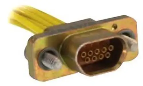 Presa connettore micro-D 9Pos Thd di Itt Cannon Mdm-9Sbsp