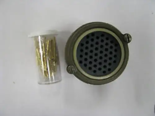 Itt Cannon Connector With Contacts Part # Ca06Rx36-10P