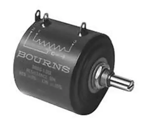 Bourns 3400S-1-504L Pot Wirewound 500Kohm 3% 5W