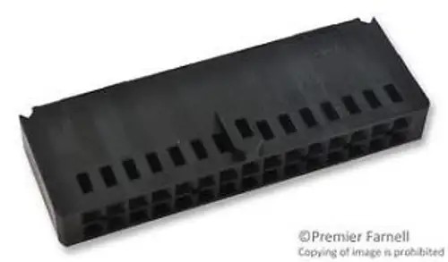 Te Connectivity / Amp 102387-7 Connector Housing Receptacle 30Po...