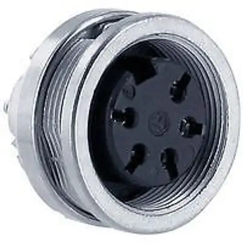 Amphenol Tuchel T3263-009 Circular Connector Receptacle 3Pos Panel