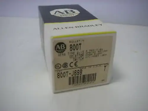 Allen Bradley 800T-J69B Nib 7 Available Allen Bradley 800Tj69B Ab 800T-J69B
