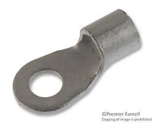Molex 19193-0267 Terminal Ring Tongue M8 Crimp (100 Pieces)