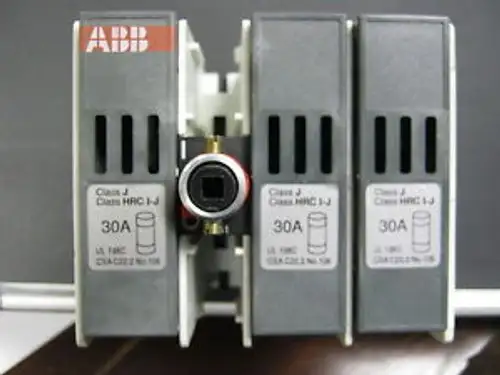 Osj30B6-150 Abb J Fuse Kit In Fact Osj30B6150 Fusible Disconnect Kit
