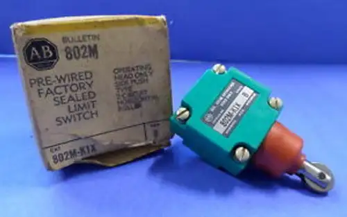 Allen Bradley Prewired Limit Switch 802M-K1X Ser. B Nib