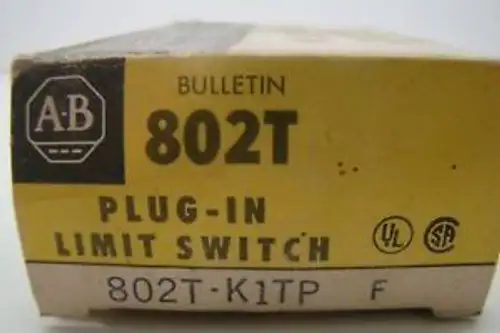 Allen Bradley 802T-K1Tp 插入式限位開關