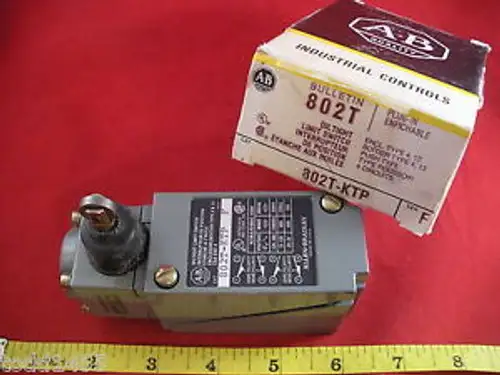 Allen Bradley 802T-Ktp Limit Switch Ser F Plug-In 40146-017-64 Tête d'opérateur