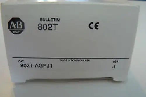 New Allen Bradley 802T-Agpj1 Low Energy Limit Switch Logic Level 0.40 Va Nom