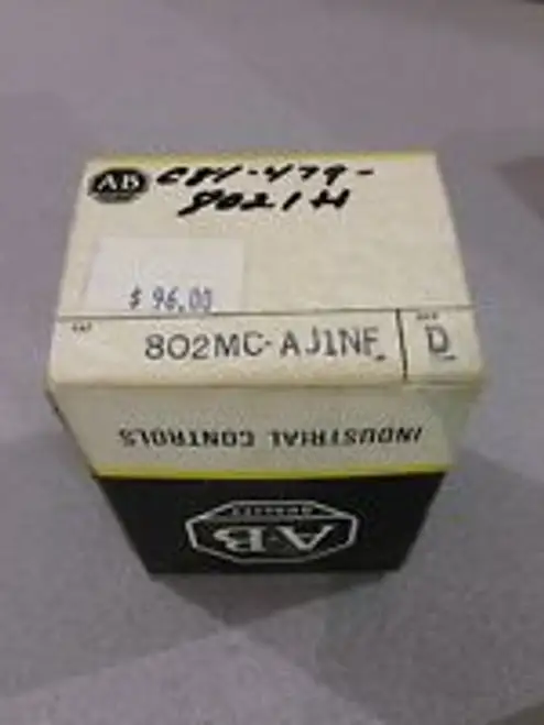 New In Allen-Bradley Limit Switch 802Mc-Aj1Nf Series D (D11)