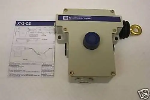 Telemecanique Xy2-Ce2A296H7 Cable Pull Limit Switch