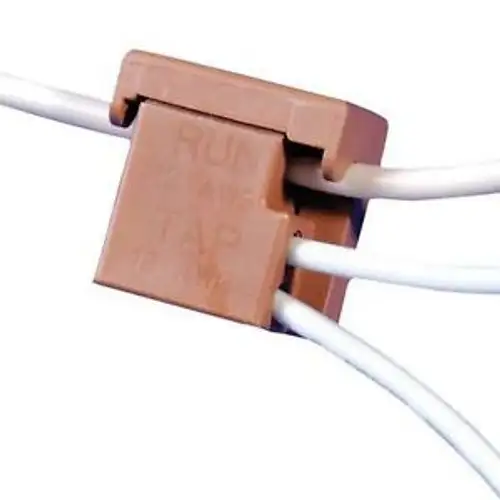TE CONNECTIVITY CPGI-1811027-1-K100 Ballast Tap 18 o12 AWG 600V Brown PK100