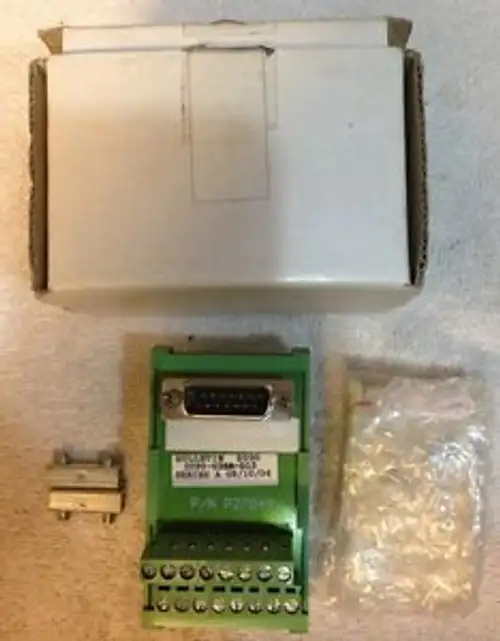 Amphenol P27049 Terminal Block 15 Pin Rail Mount 2090-U3BB-D15 #1628A37