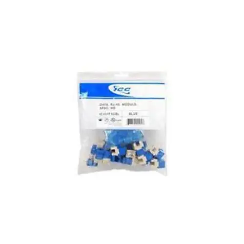ICC IC107F5CBL MODUL CAT 5E HD 25 PK BLAU