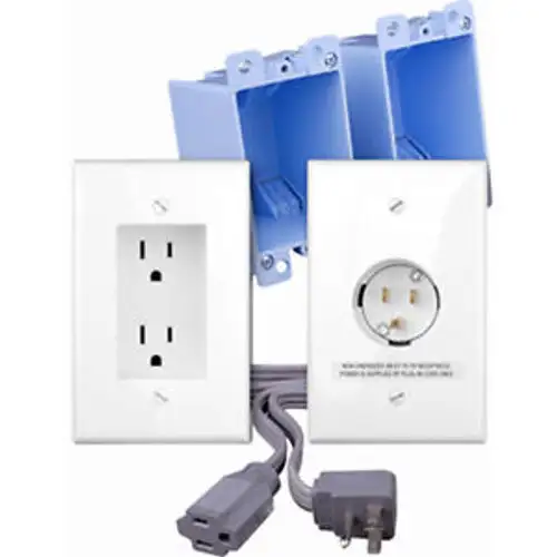 Rapid Link Power Unterputz-Steckdosen-Kit Weiß 261-175