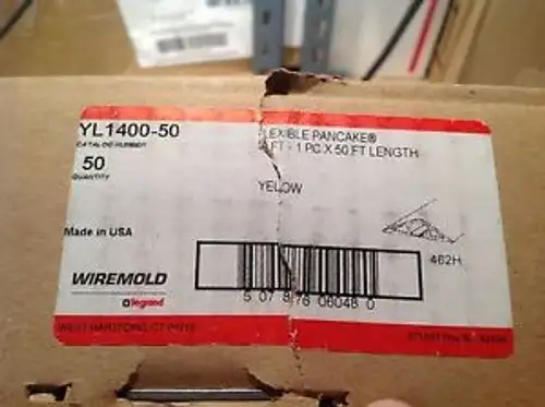 Wiremold Flexible Pancake Yl1400-50 50 Gelb 1 Stück.