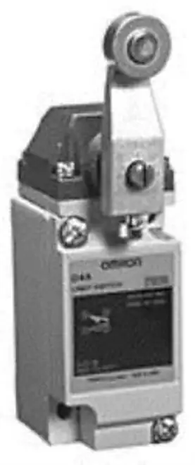 Omron 35C0456 D4A-1101N Limit Switch Roller Lever Spdt