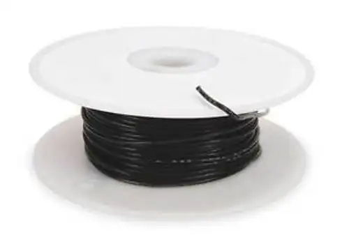 Tempco Ldwr-1061 Hochtemperatur-Leitungsdraht 14 Ga Schwarz