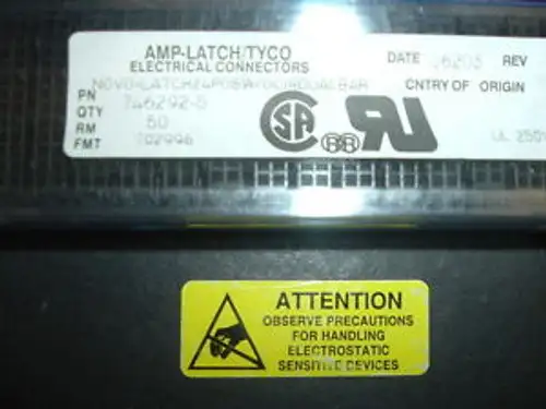 746292-5 Amp/Tyco Idc Connector Factory Rail Of 50 Units Rohs
