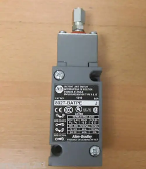 Allen Bradley 802T-Batpe - 802T Series Oiltight Plug-In Safety Limit Switch