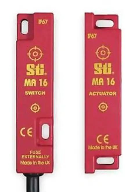 Omron Sti Ma-16Dp21C3 Interlock Switch 1No/2Nc Abs