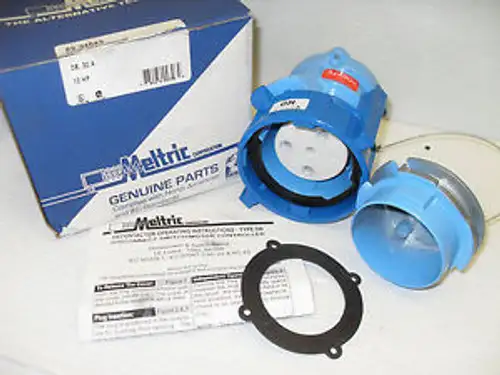 NEW MELTRIC 89-34043 DB 30A 480V 3Y FEMALE RECEPTACLE NIB