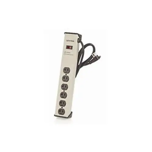 Leviton 5100-Is2 120 V 20A Surge Protection 6-Outlet Strip With Switch-(New)