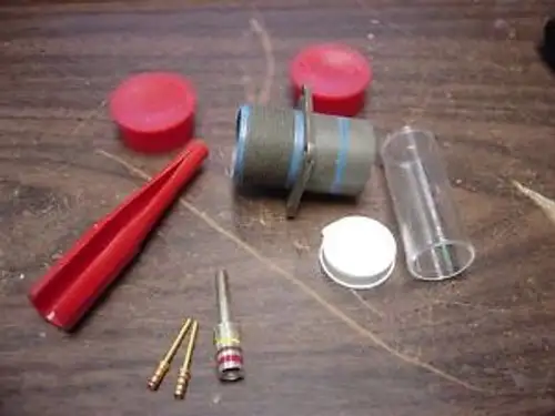 Connettore aeronautico militare a 3 pin Ms3452W16-1Px 9402-31 Kit Itt Cannon