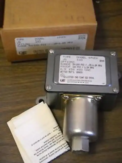 UNITED ELECTRIC PRESOSTATO J6-160 J6160 50-180 PSI