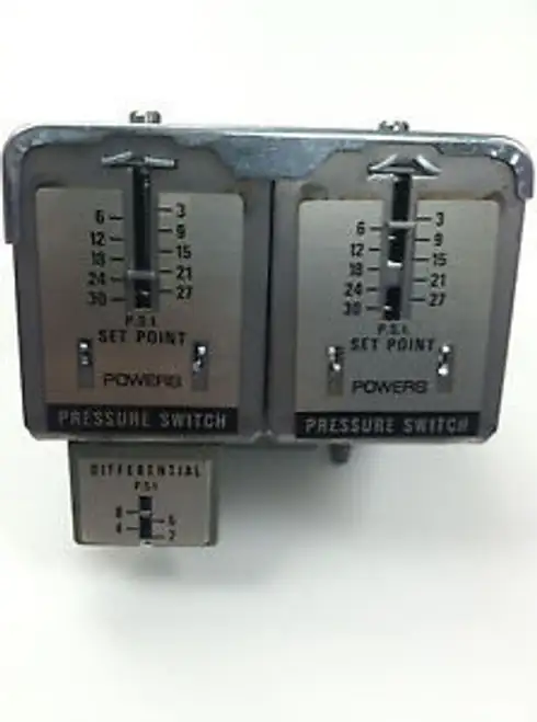 Siemens Powers 251-0011 Pressure Switch