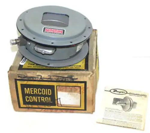 Mercoid Control Daw-543-3-22E Pressure Switch 75-800Psig Daw543322E