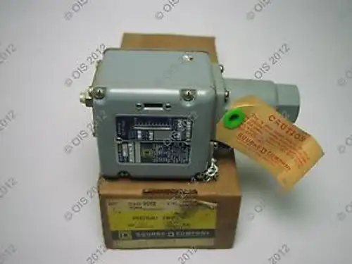Square D 9012-Adw-3-S13 Pressure Switch 50-275 Psi 9012Adw3S13