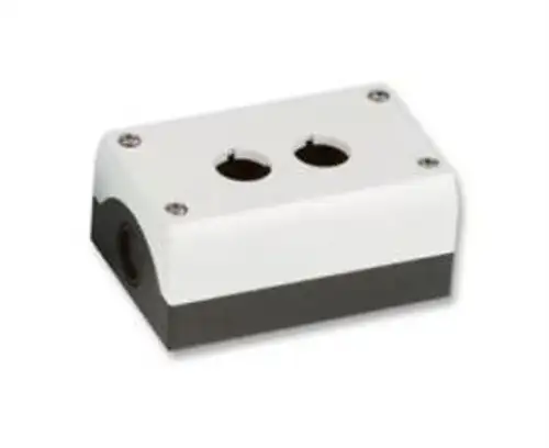 Eaton Moeller 18J7590 M22-I2 bouton-poussoir à 2 trous gris