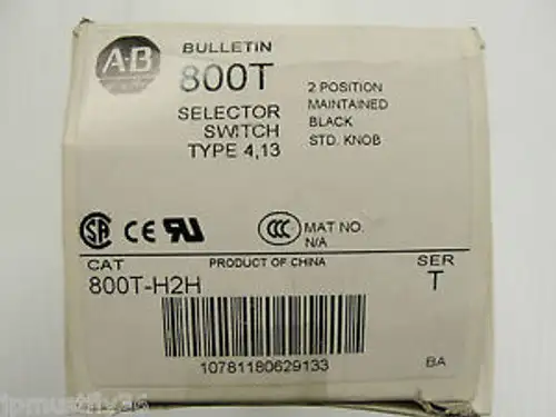 New Allen Bradley 800T-H2H